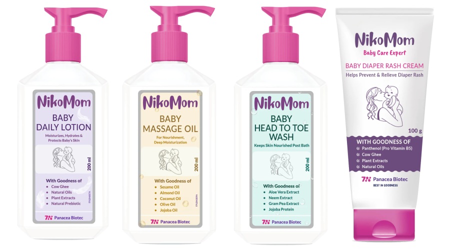 Panacea Biotec Launches India's first 100% toxin-free and safe NikoMom Baby Skin Care